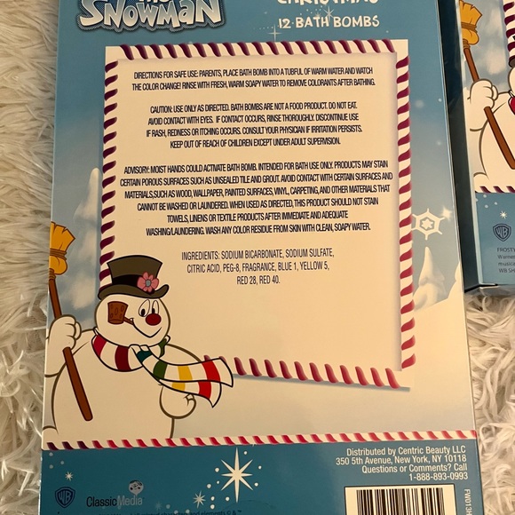 Frosty the Snowman Countdown to Christmas Bath Bombs - Picture 3 of 5